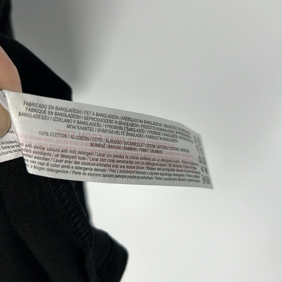 Primark NWT men’s large black basic t shirt - Picture 4 of 5